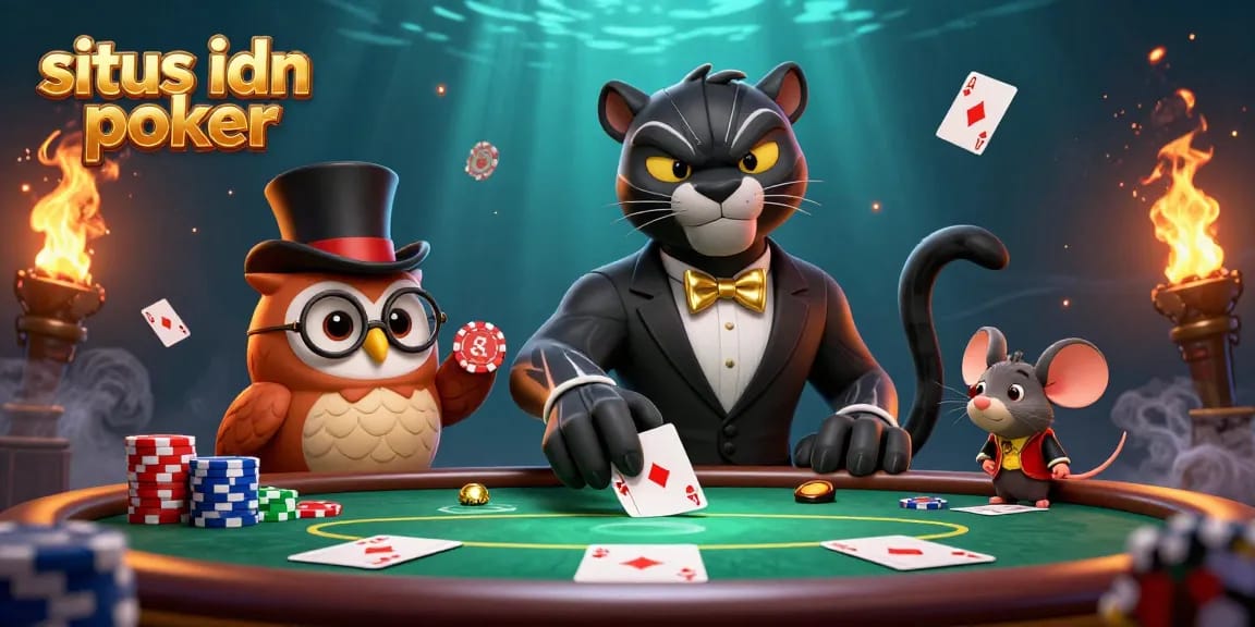 Mainkan situs idn poker dan nikmati pengalaman poker online terlengkap dengan karakter unik.