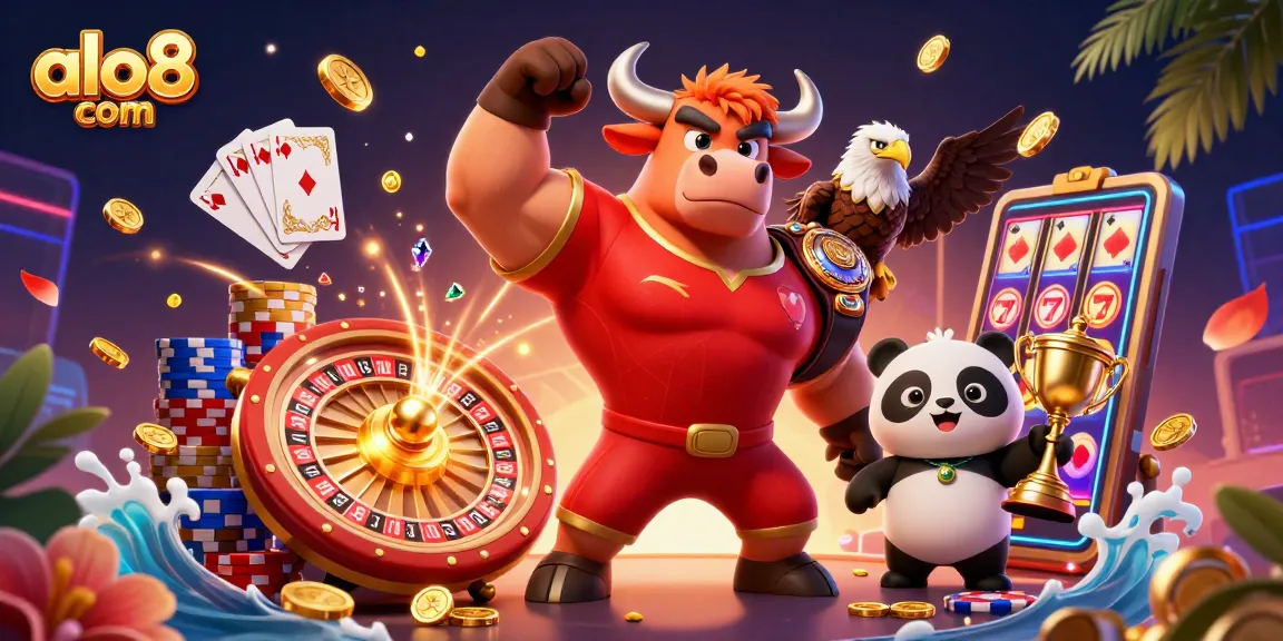 Experience top-tier gambling at alo8 com with exciting games and vibrant 3D illustrations