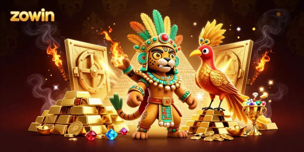 Zowin transforms your luck with a vibrant casino experience filled with gold treasures
