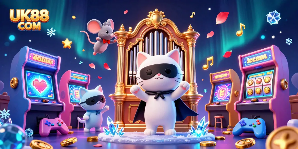 Engage with thrilling slots and jackpots at UK88 COM featuring vibrant casino elements.
