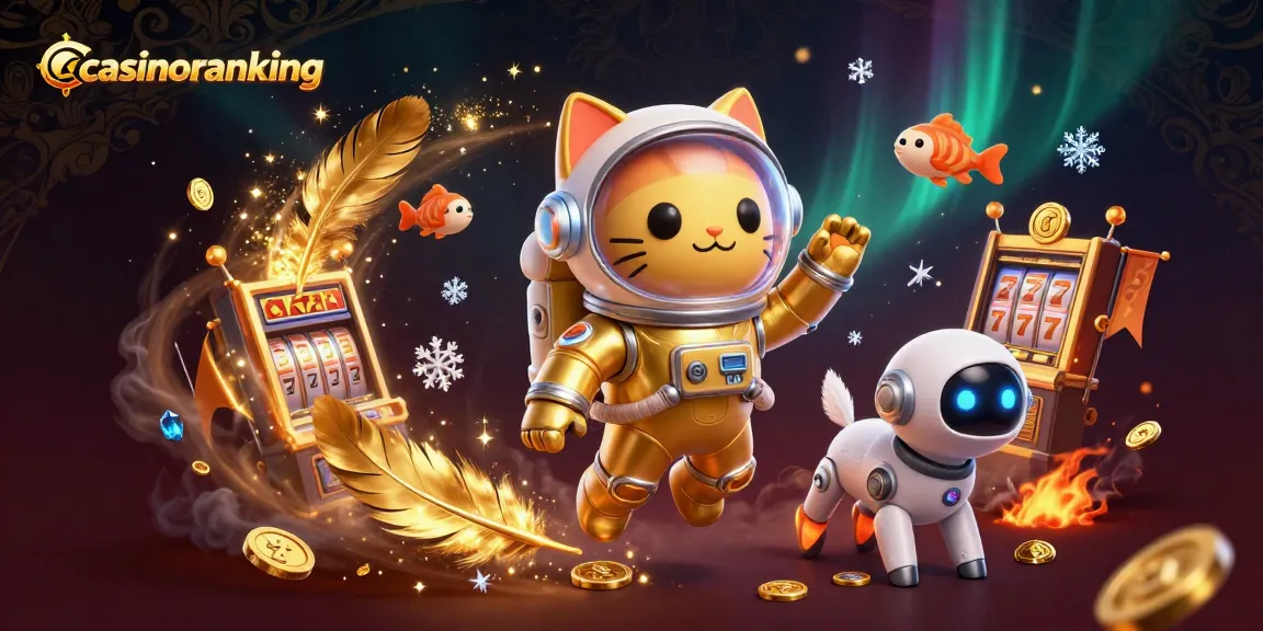 Play engaging real money games at casinoranking represented by a vibrant 3D casino scene.