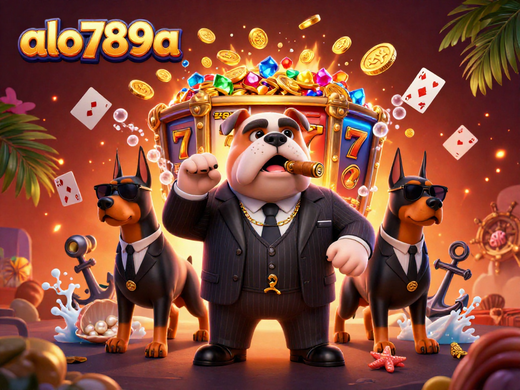 Experience thrilling gameplay with alo789a, featuring a mafia boss and exciting casino elements.