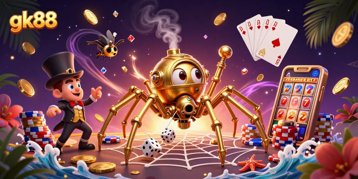 gk88 tham gia vào trò chơi casino với trang trí hoành tráng và sáng tạo
