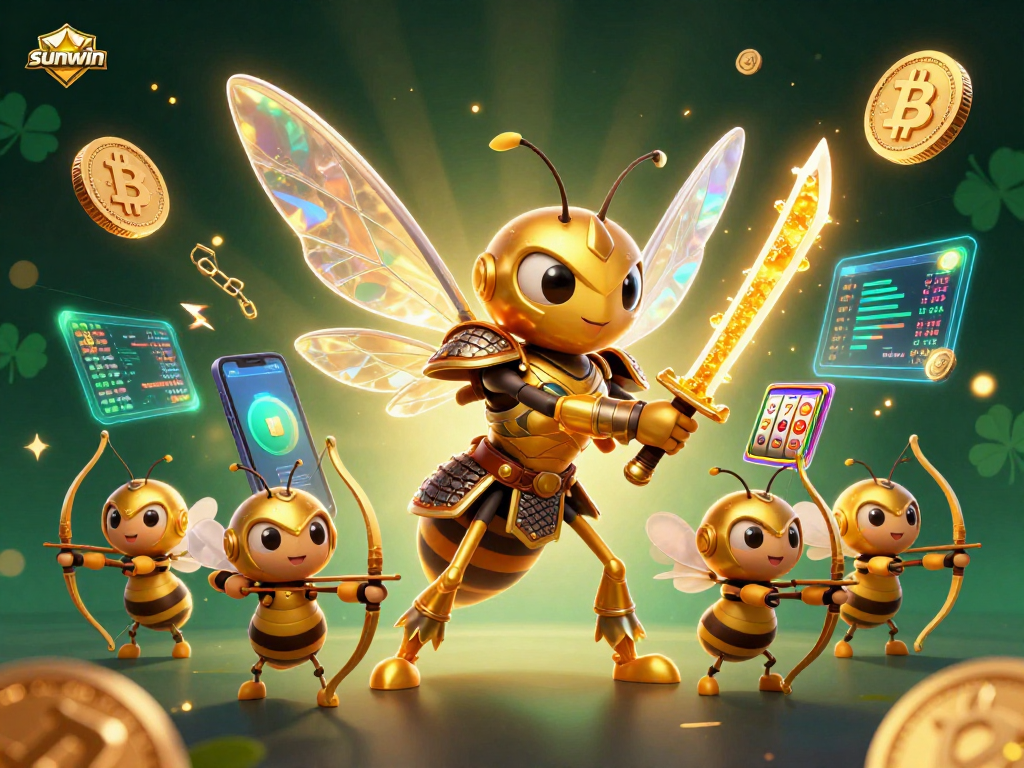 Experience sunwin's vibrant casino adventures with golden hornet samurai and high-stakes slot games.