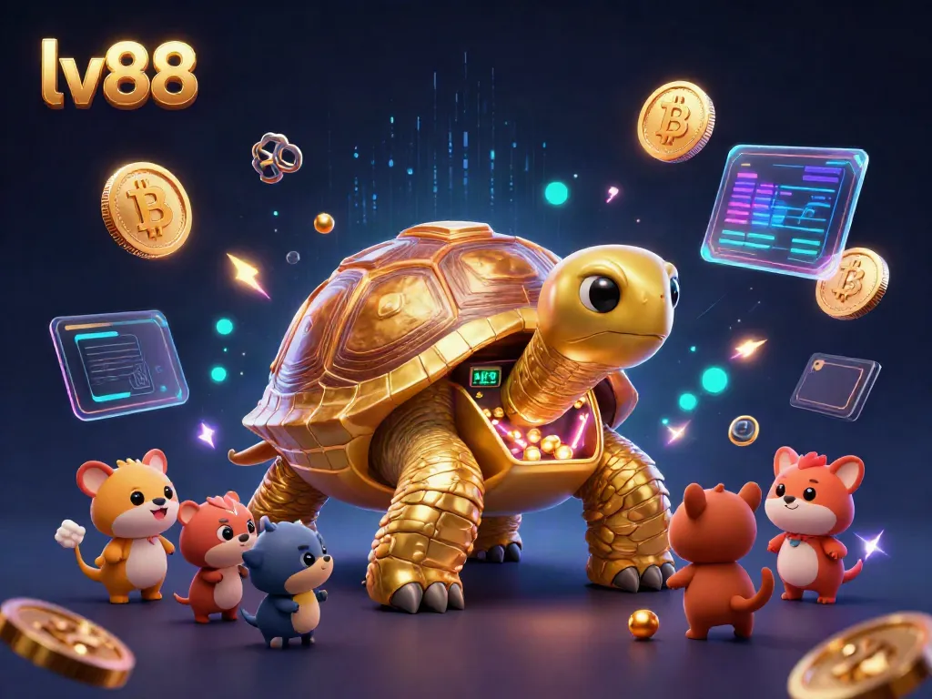 Engage with lv88's exciting gaming experience featuring a golden tortoise pinball machine.