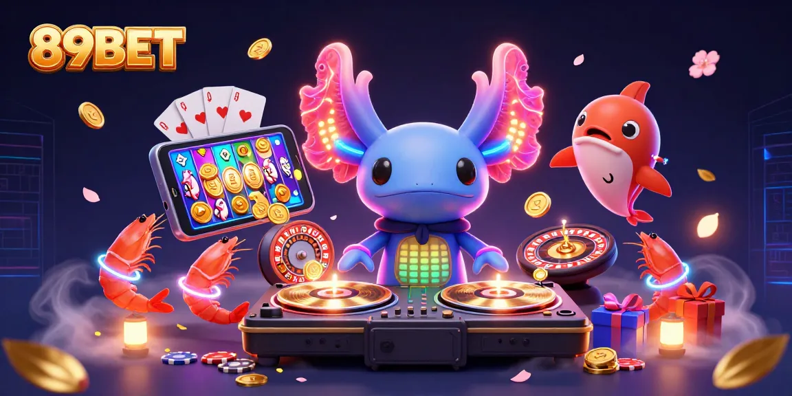 Engage in thrilling gameplay with 89BET's vibrant casino atmosphere featuring colorful slot games.