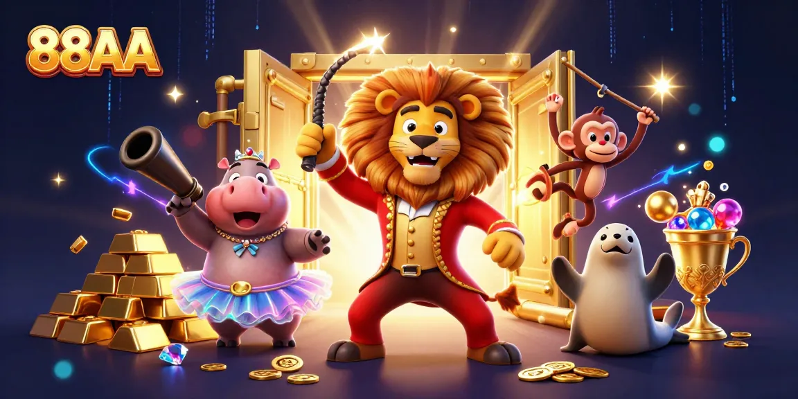 Engage with 88AA’s thrilling casino adventure featuring vibrant characters and treasure!