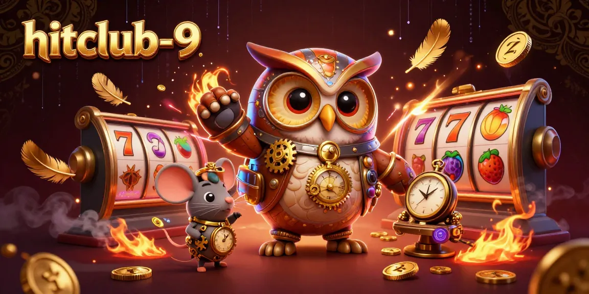 Engage in thrilling action at hitclub-9 with dynamic slot reels and steampunk quirkiness.