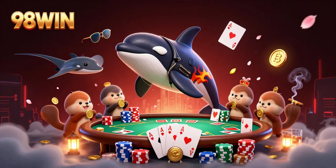 Experience thrilling gameplay at 98WIN with dynamic casino elements and vibrant characters.