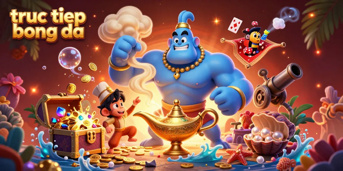Experience the excitement of truc tiep bong da with vibrant 3D characters in a dynamic gaming scene.