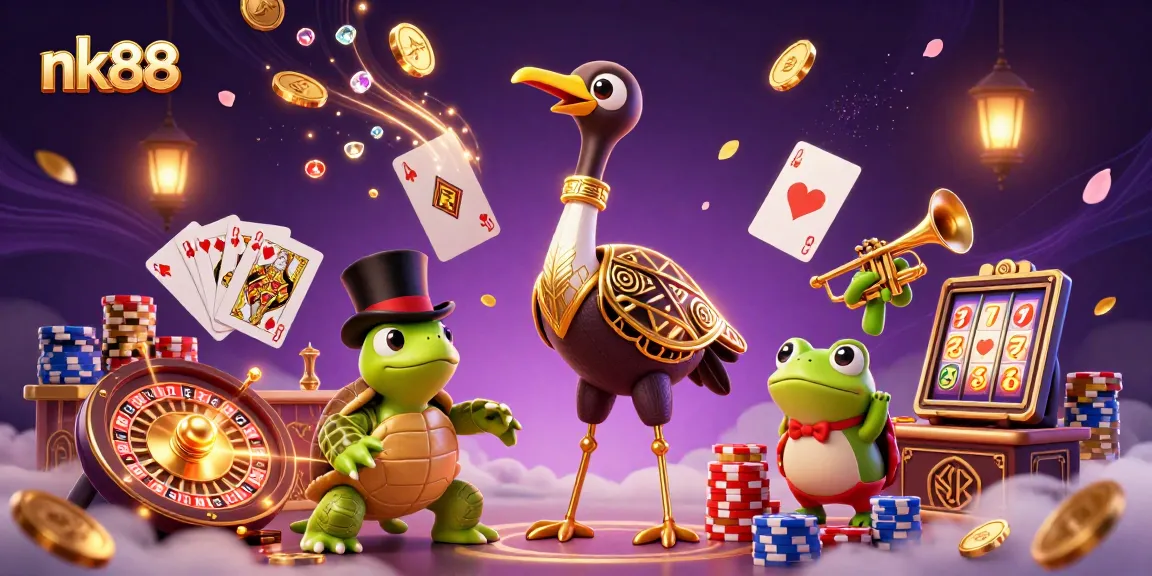 Spin the wheel of fortune at nk88 with vibrant casino action and dazzling game elements.