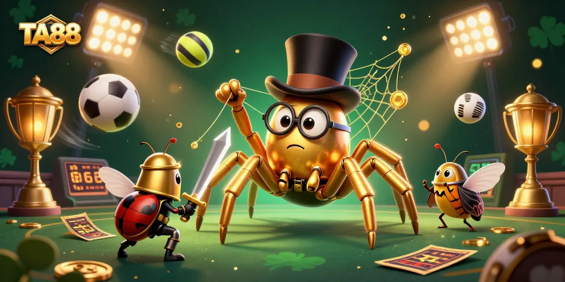 TA88 players enjoy a vibrant gaming experience in a dynamic casino scene.