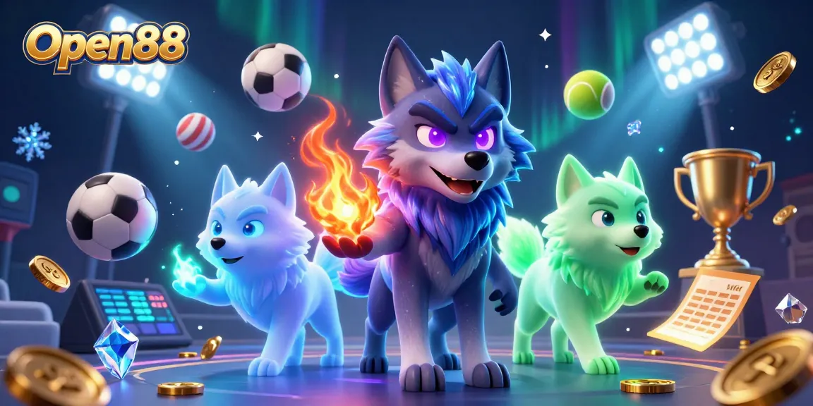 Open88 provides an exciting online gambling experience with vibrant 3D elements and thrilling gaming action.