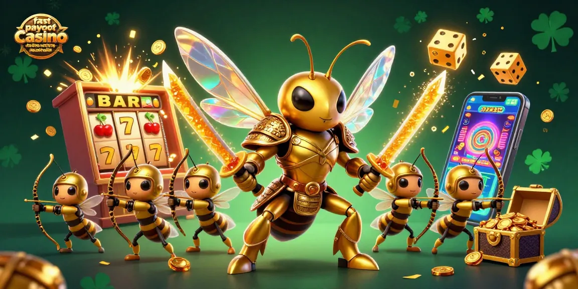 Experience dynamic wins with fast payout casino online australia featuring vibrant slot machines and engaging characters.