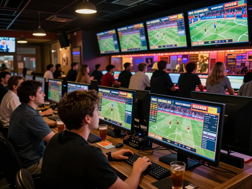 Experience thrilling sports betting at mm88br in an interactive sports bar setting