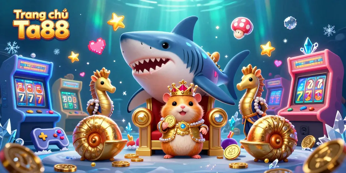 Join the excitement at Trang chủ Ta88 with a vibrant underwater casino world featuring engaging gaming elements.