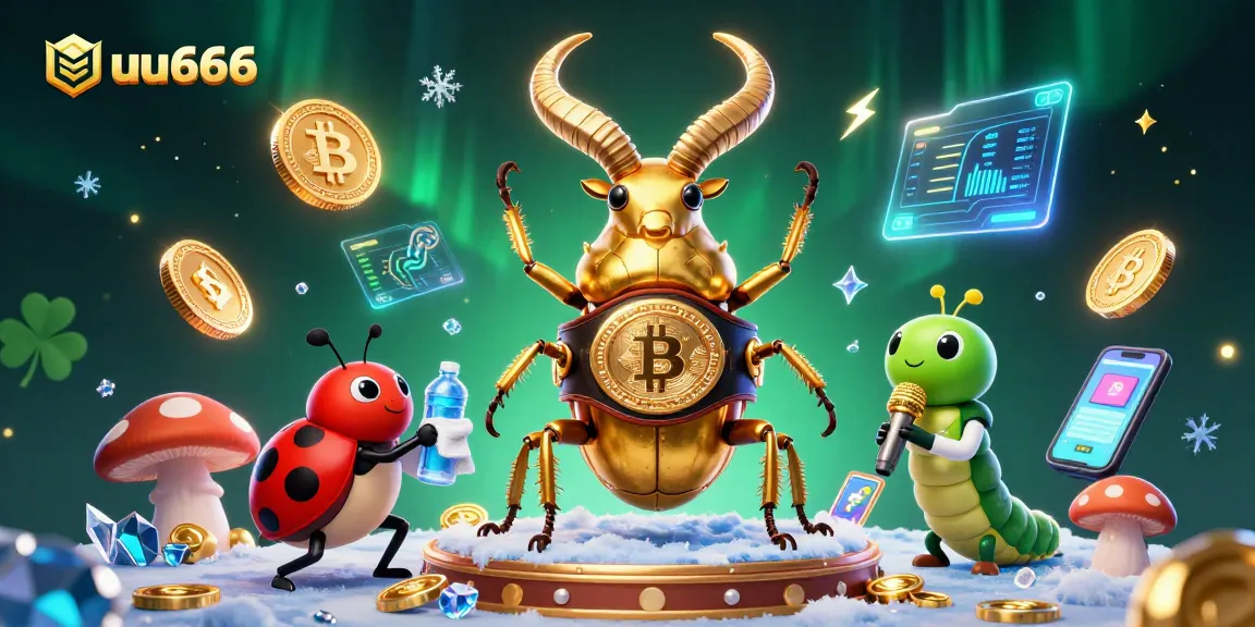 Bet big with uu666 at the ultimate gambling showdown featuring stags, ladybugs, and vibrant casino cash!