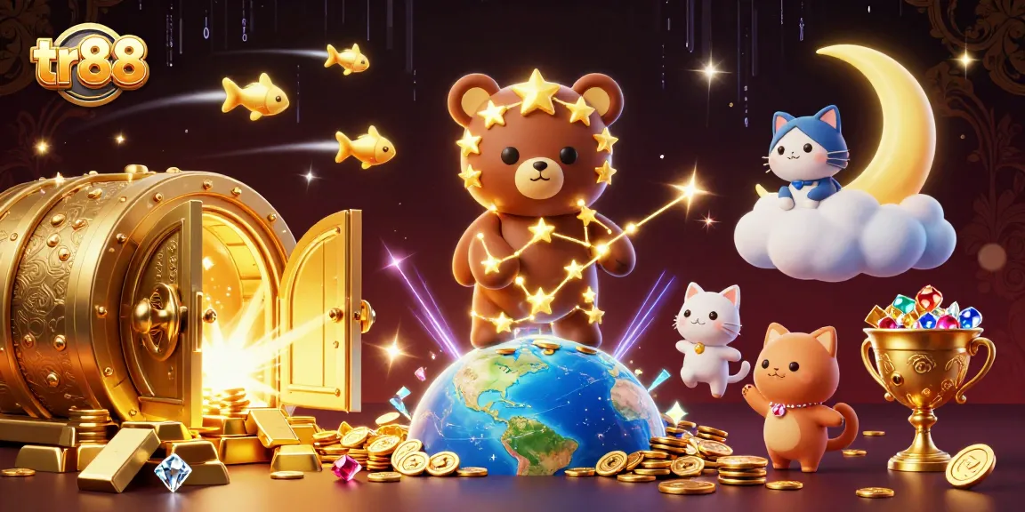 Spin the reels with tr88 and discover gold treasures in a vibrant casino world.