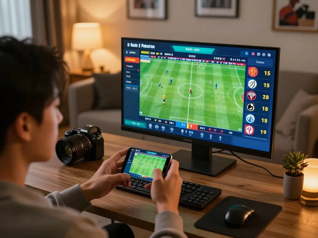 Puntare scommesse sul miglior bookmaker non AAMS utilizzando uno smartphone per quote competitive in uno spazio abitativo accogliente