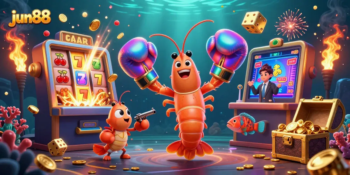 Spin to win with jun88’s vibrant gaming experience featuring exciting characters and jackpot elements.