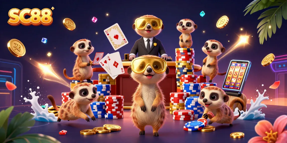 Experience thrilling games at SC88 with a lively meerkat casino operation and vibrant rewards.