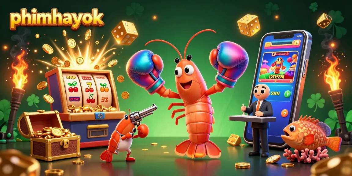 Engage in thrilling wins with phimhayok's vibrant slot games and jackpot excitement.