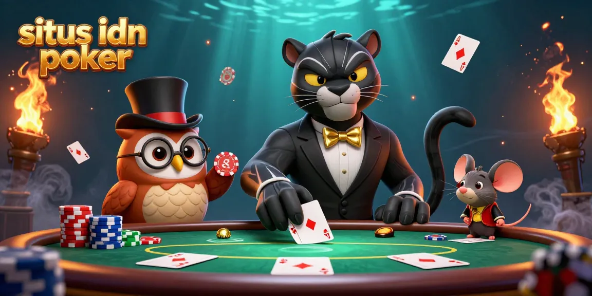 Mainkan situs idn poker dan nikmati pengalaman poker online terlengkap dengan karakter unik.
