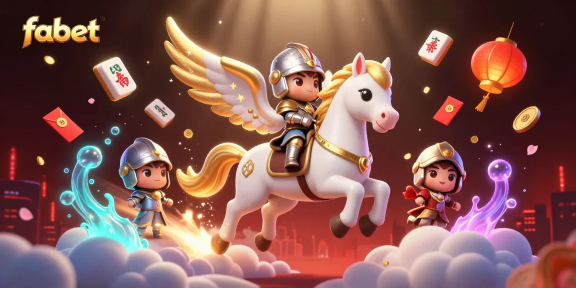 Engage in the thrilling gaming experience of fabet with a dynamic scene featuring characters and rich casino elements.