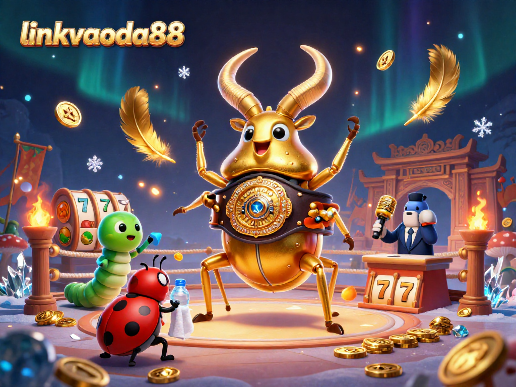 Experience high-stakes excitement at linkvaoda88 with vibrant 3D casino characters in action!