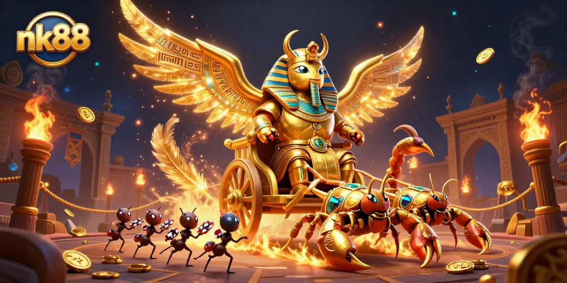 Experience thrilling gameplay at nk88 with vibrant 3D characters and casino elements in stunning detail.