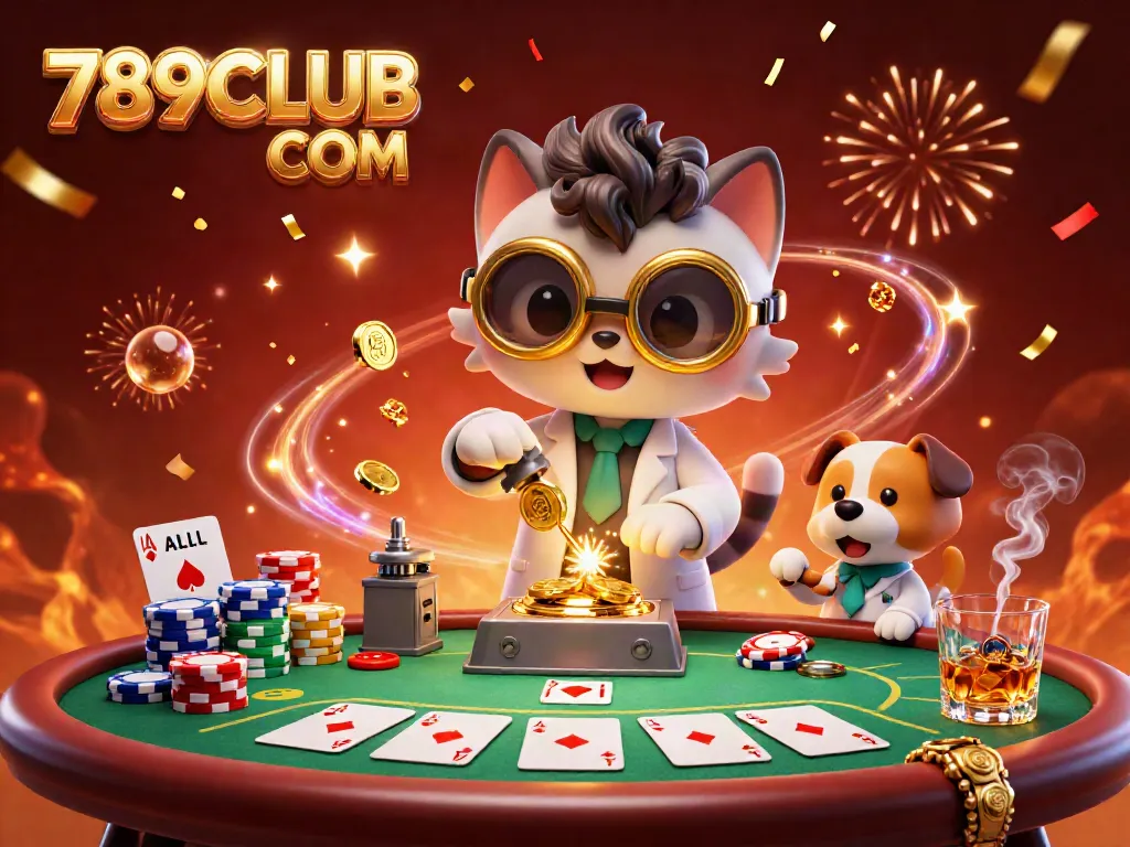 Experience the vibrant gaming scene at 789CLUB COM with lively characters and rich game elements.