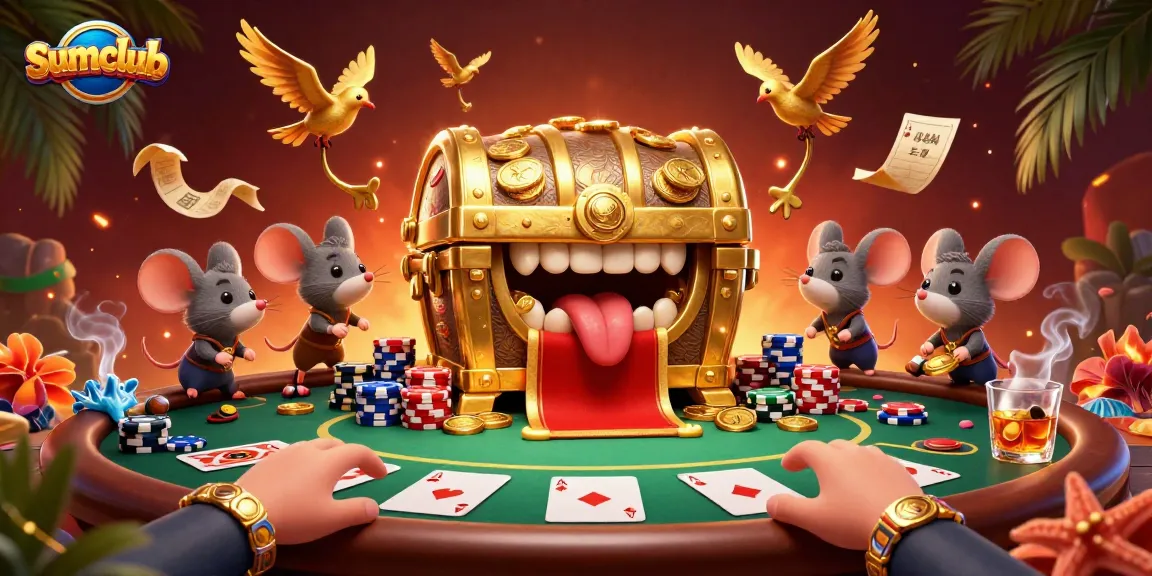 Engage with thrilling games at sumclub, featuring rich poker scenes and vibrant game elements.