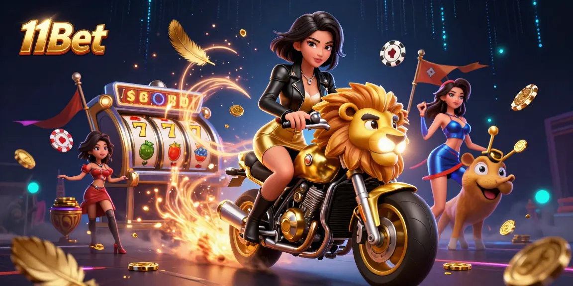 Play innovative slot games and win big at 11Bet casino with engaging visuals and dynamic gameplay.