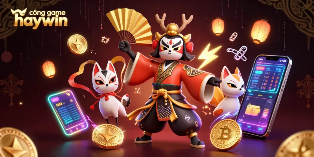 Experience thrilling gameplay at cổng game haywin with vibrant 3D characters and dynamic gambling elements.